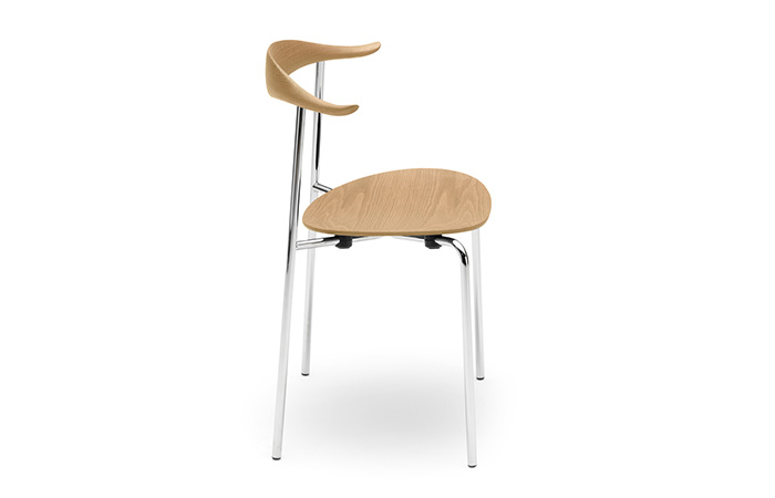 CH88T Chair all wood oak soap Stainless steel