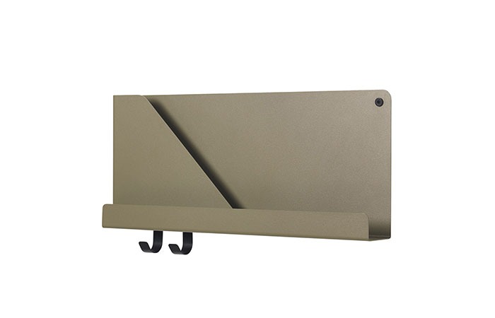 Folded Shelves (Olive) (51x22cm)