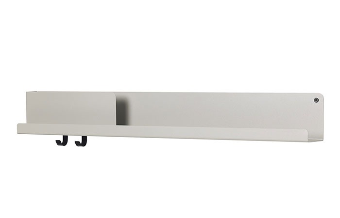 Folded Shelves (Grey) (96x13cm)