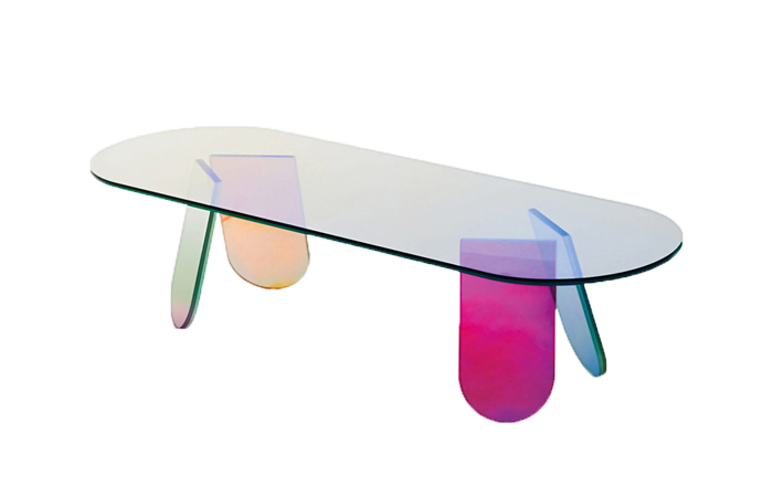 Shimmer Oval table